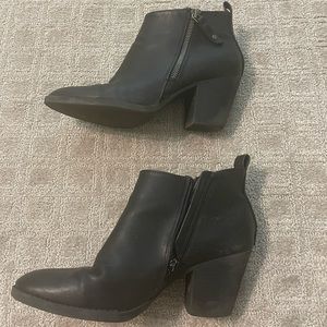 Black booties,size 8.5